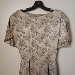 Authentic Floral Vintage Dress 50s